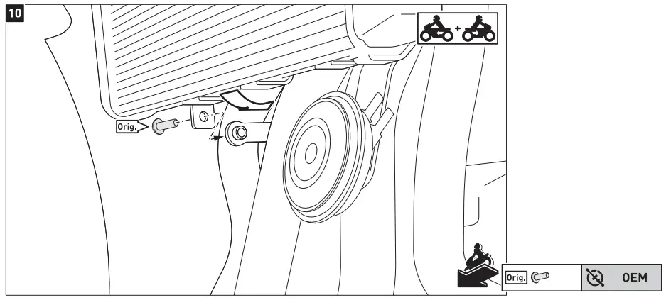 SW-MOTECH STP.11.590.10501 Crash Pads - fig 9