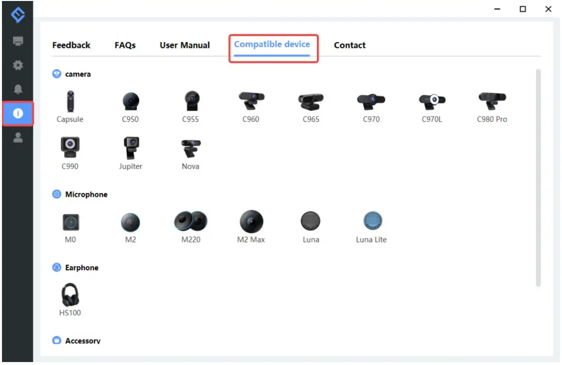 EMEET M1A Cost-effective Portable USB Speakerphone - Compatible device