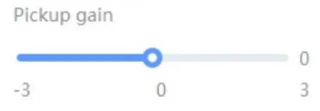 EMEET M1A Cost-effective Portable USB Speakerphone - Pickup gain