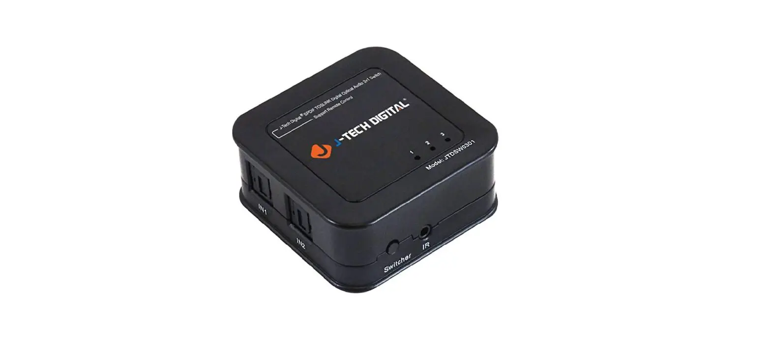 J-tech Digital Jtdat5ch Spdif Toslink Digital Optical Audio 3x1 Switch-user Manual J-tech Digital Jtdat5ch Spdif Toslink Digital Optical Audio 3x1 Switch-user Manual