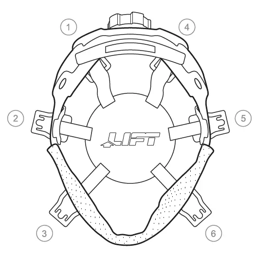 LIFT DAX Chin Strap 1