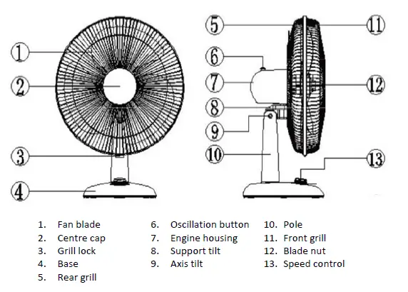 Goldair-GCDF340 -40cm-Whispe- Quiet-Desk-Fan-01