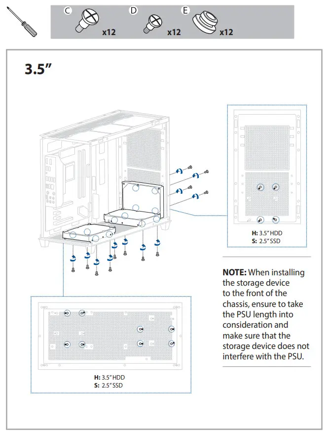 ASUS Prime AP201 MicroATX Gaming Case - Figure 14
