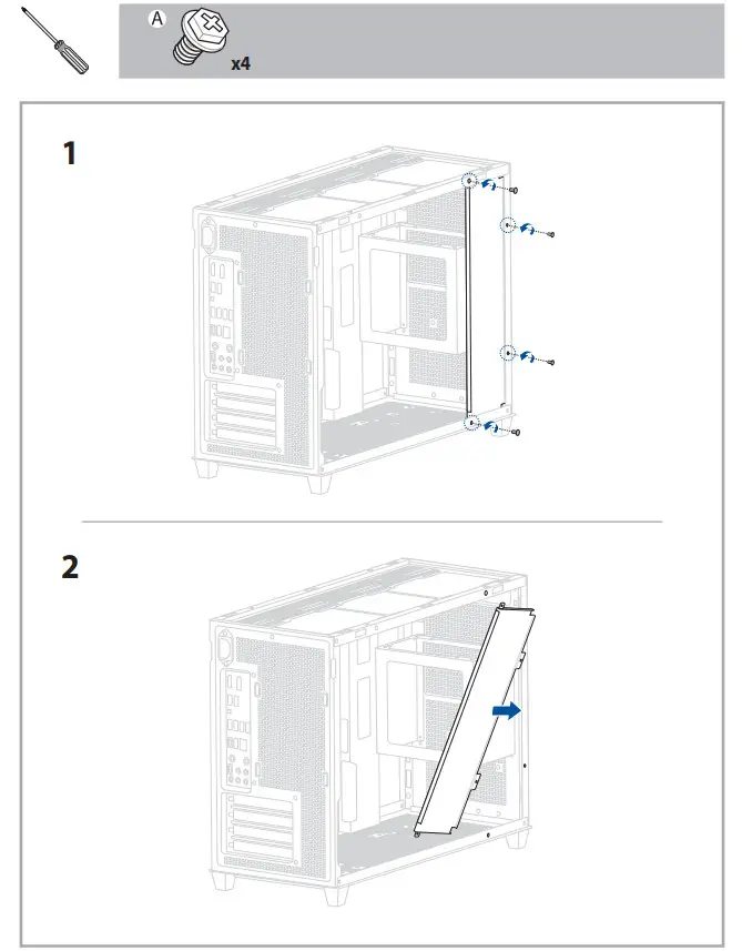 ASUS Prime AP201 MicroATX Gaming Case - Figure 3