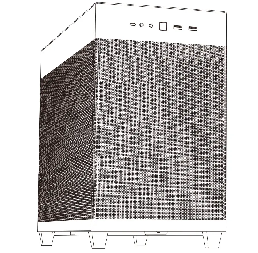 ASUS Prime AP201 MicroATX Gaming Case