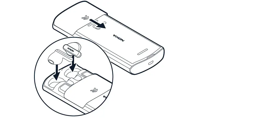 NOKIA 5710 XpressAudio Mobile Phone - CHARGE YOUR PHONE