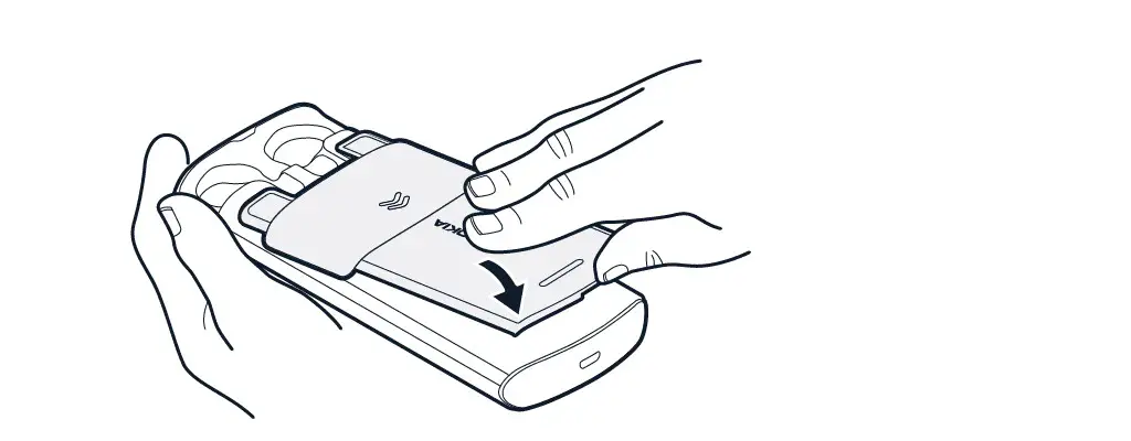 NOKIA 5710 XpressAudio Mobile Phone - Close the back cover