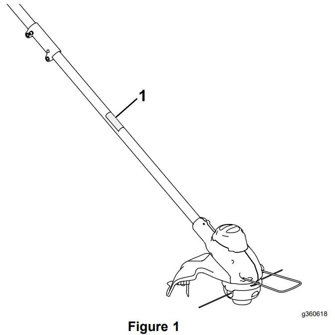 TORO 51834 Serial 13 & 15 Electric Brushless String Trimmer - Fig 1