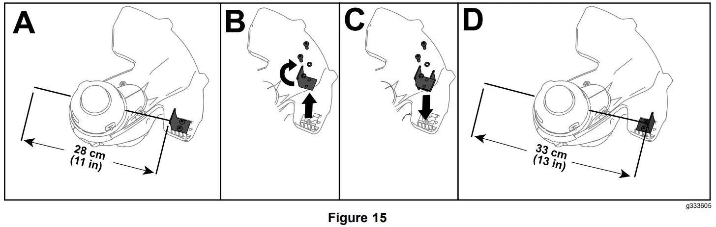 TORO 51834 Serial 13 & 15 Electric Brushless String Trimmer - Fig 24