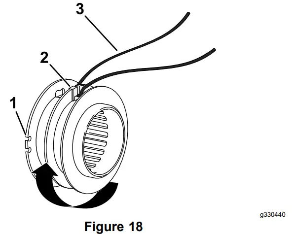 TORO 51834 Serial 13 &amp  15 Electric Brushless String Trimmer - Fig 27