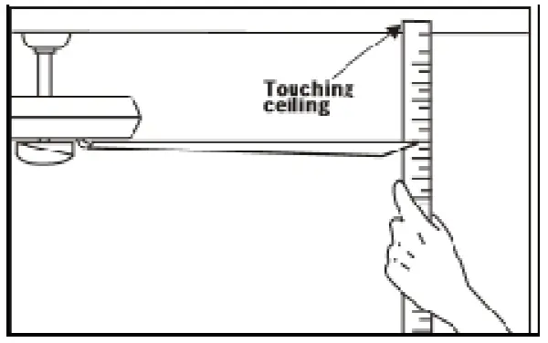 HOMEDEPOT DHMTT2022090203 48 Inch Black 4 Leaf Indoor Ceiling Fan Light AC Motor with Remote Control 8