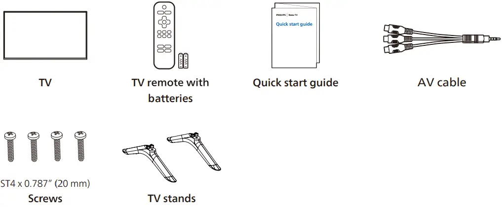 PHILIPS 47775 Series ROKU TV - Figure 1