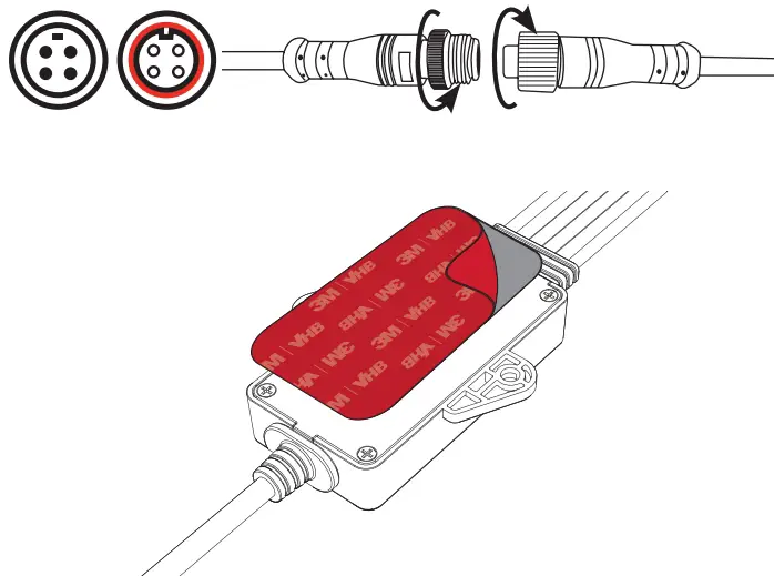 Connecting the Wheel Well Lights