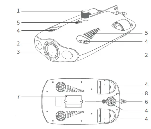 CHASING CHGMSF200 Mini S Underwater Drone 1