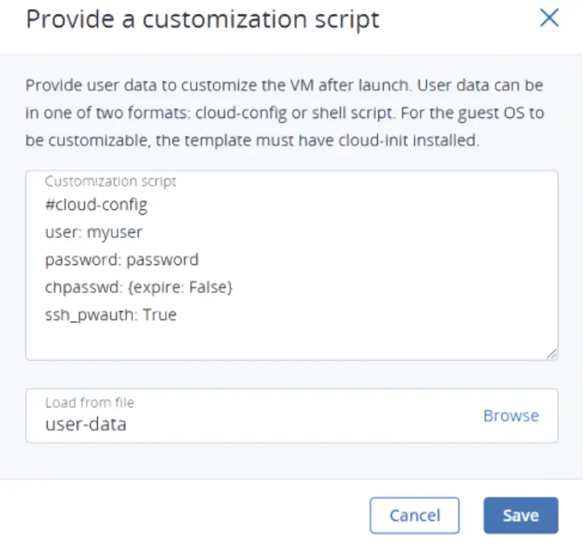 Acronis Cyber Infrastructure Cost-Efficient and Multi-Purpose Infrastructure Solution setting