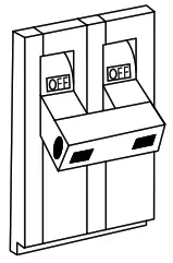 NICOR DLE3 Edge Lit Surface Mount LED Downlight General Steps