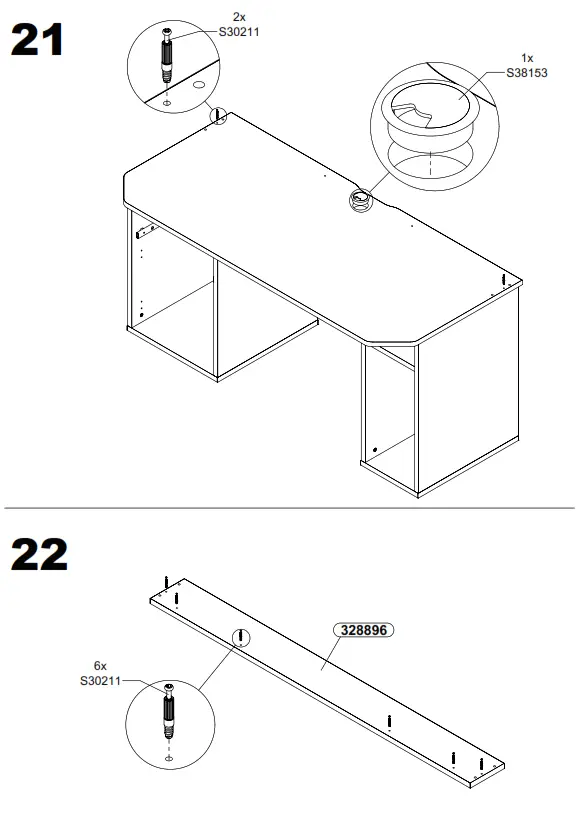 RACANTII TZRB213 Z113 Gamer Table PC Desk - fig28