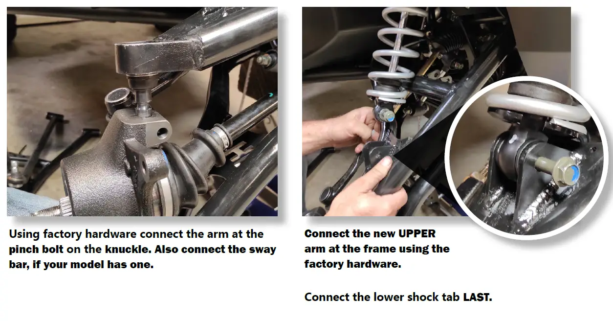 HIGH LIFTER HDFFA-GEN1 APEXX Front Forward Control Arms Polaris General 18
