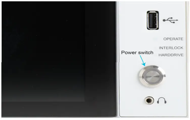 Tektronix 4200A-SCS Parameter Analyzer - To power on