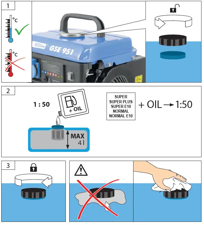 Gude-GSE-951-Portable-Gasoline-Generator-fig-3
