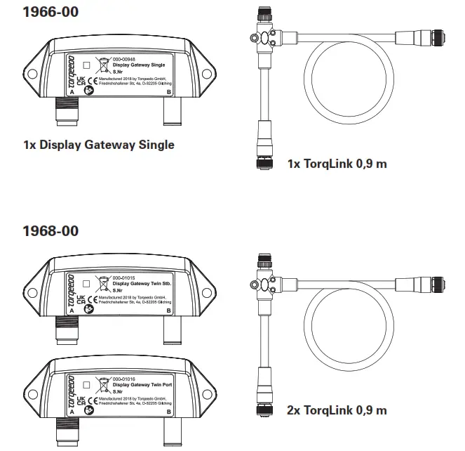 TorqeeDo 1966-00 Display Gateway Twin -