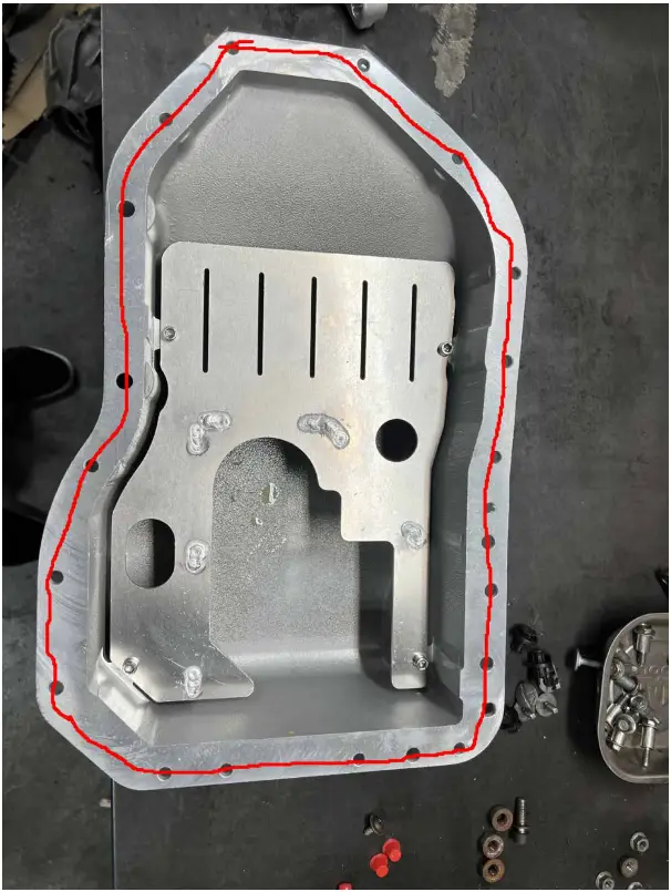 MAPerformance EVOX OP REV2 Large Capacity Oil Pan - FIGURE 6