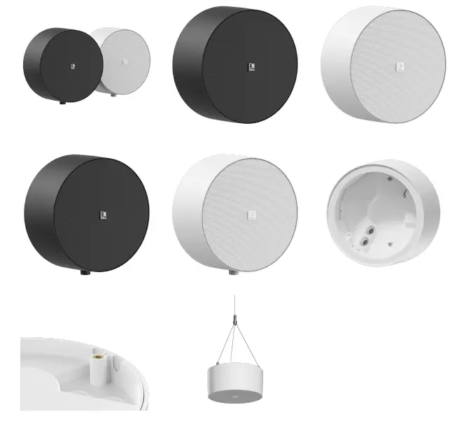 AUDAC-NELO706-Surface-Mount-Speaker-fig-1