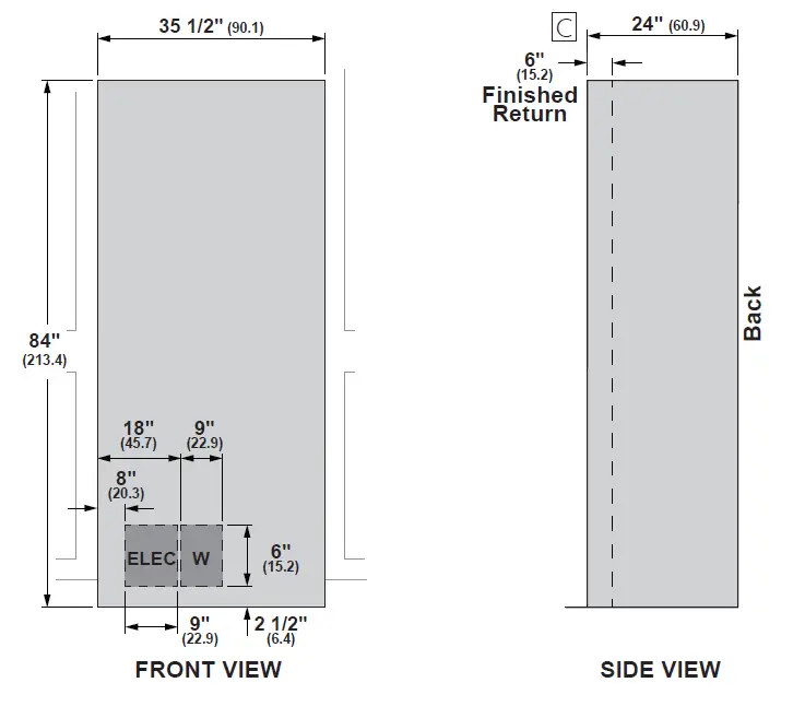 MONOGRAM ZIP364NBVII 36 Inch Integrated French-Door Refrigerator 2