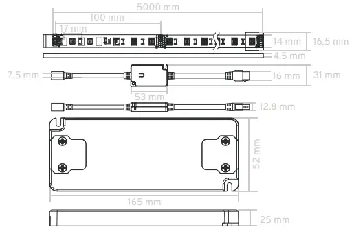 KASTA-KB36RGBTWS5M-RGB-Tuneable-White-LED-fig-1