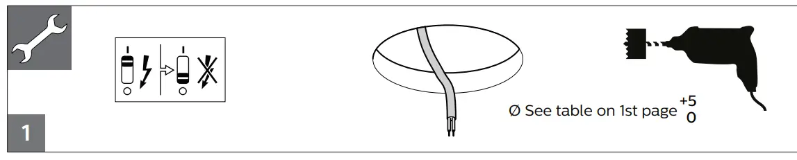 PHILIPS DN460B GreenSpace Mini LED Downlight fig 6