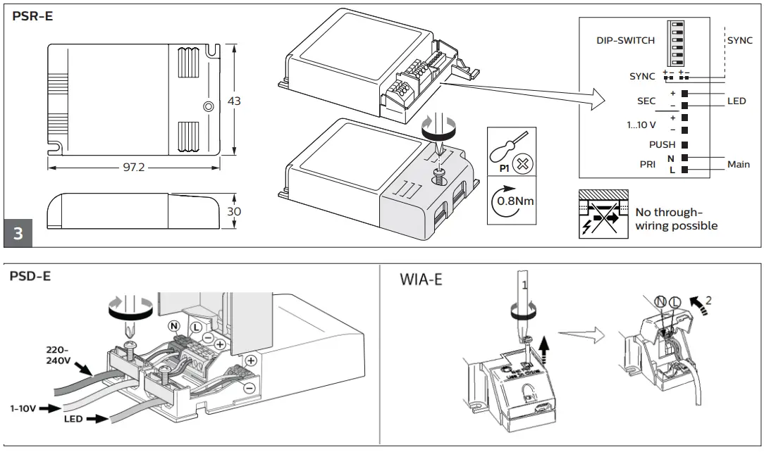 PHILIPS DN460B GreenSpace Mini LED Downlight fig 9