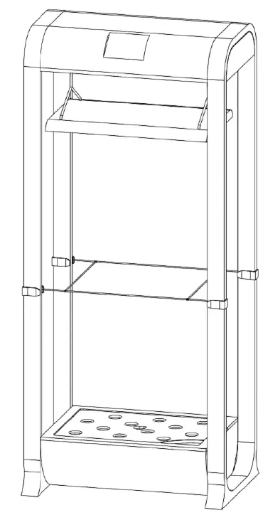 AeroGrow Farm 12 Trellis System 1