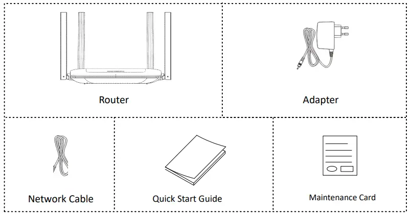 HIKVISION AX1500 Pro WiFi Router - fig