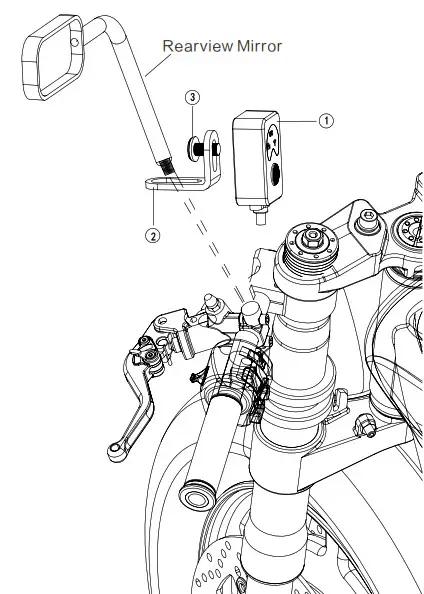 NNOVV K3 Dash Cam - Remote Control Instruction 2