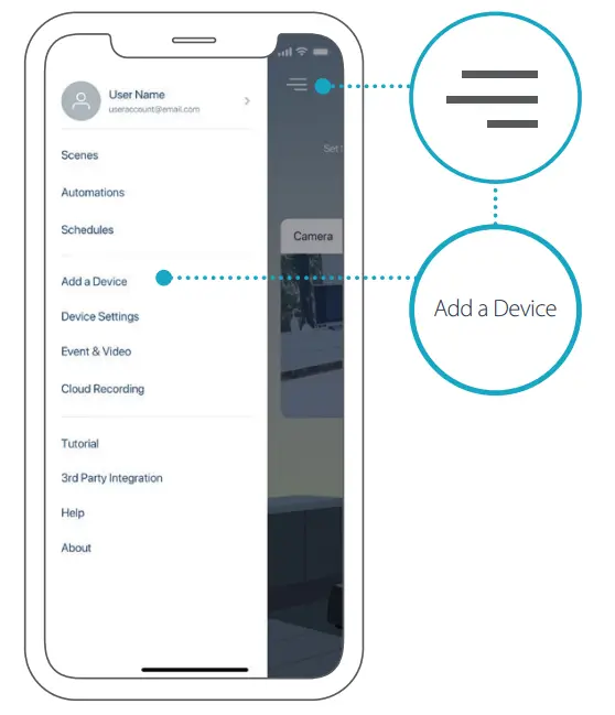 D-Link DCS-8300LHV2 Full HD WiFi Camera - Add 2
