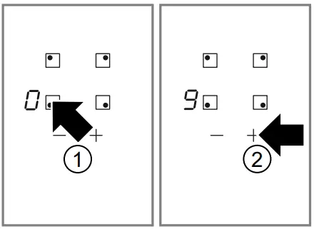 Selecting heat settings