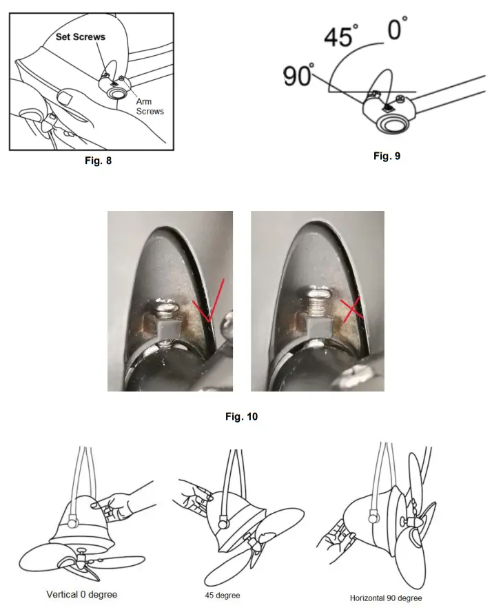LUCCI 213160 Airfusion Havana Ceiling Mounted Oscillating Fan - fig 7