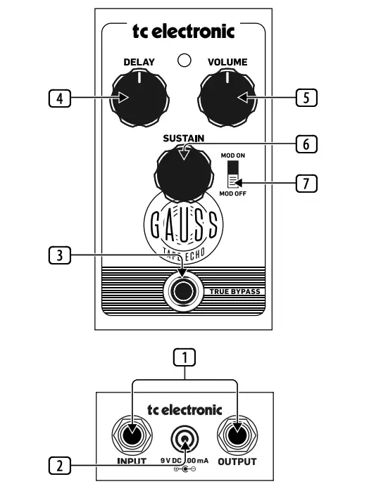 TC Electronic GAUSS TAPE ECHO