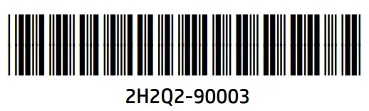 hp 7900 Series ENVY Inspire Home Printer - ber code