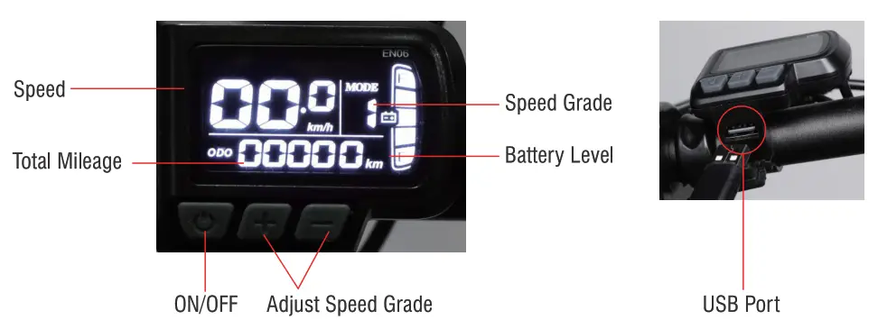 Raddy eRide Metro Electric Foldable Bike - 17