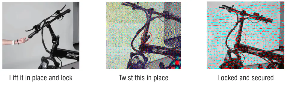 Raddy eRide Metro Electric Foldable Bike - 5