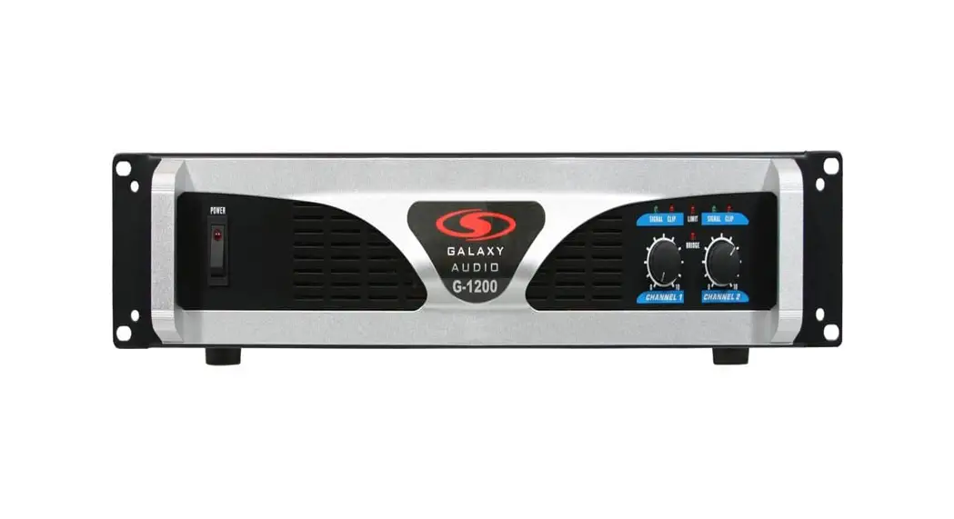 Galaxy Audio G-1200 G-series Amplifiers User Manual Galaxy Audio G-1200 G-series Amplifiers User Manual