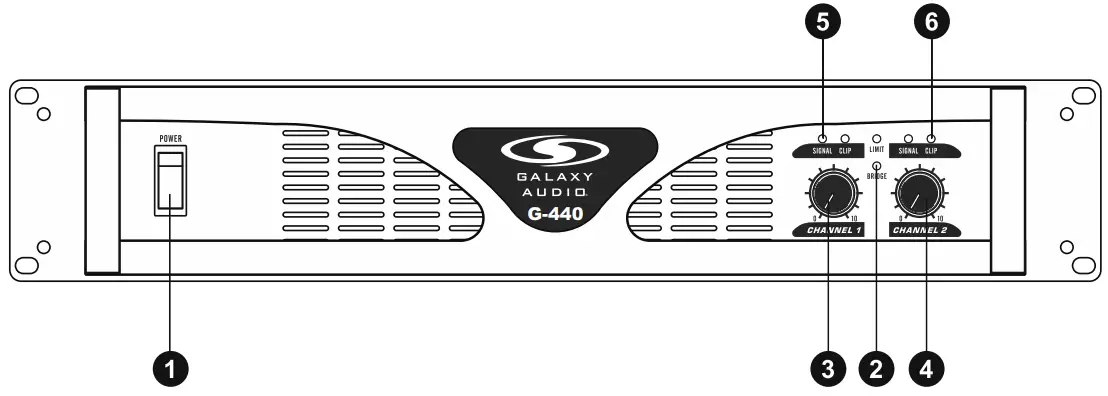 GALAXY AUDIO G-1200 G-Series Amplifiers - fig 5