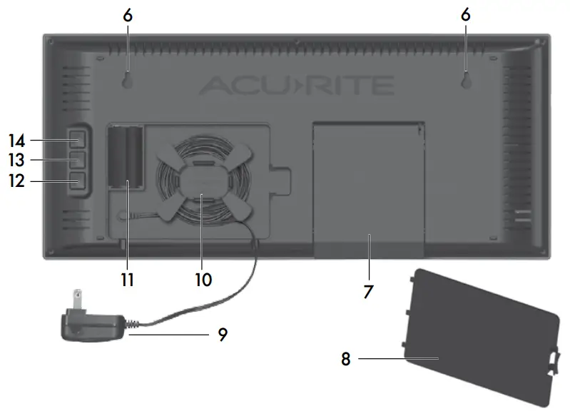 AcuRite 75100C Digital Clock - Features & Benefits 2