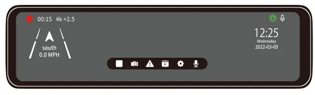 Redtiger T27 Front and Rearview Mirror Dash Cam - fig21