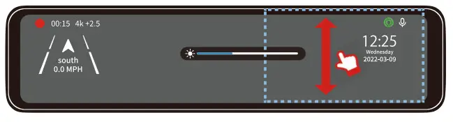 Redtiger T27 Front and Rearview Mirror Dash Cam - fig6