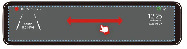 Redtiger T27 Front and Rearview Mirror Dash Cam - fig7