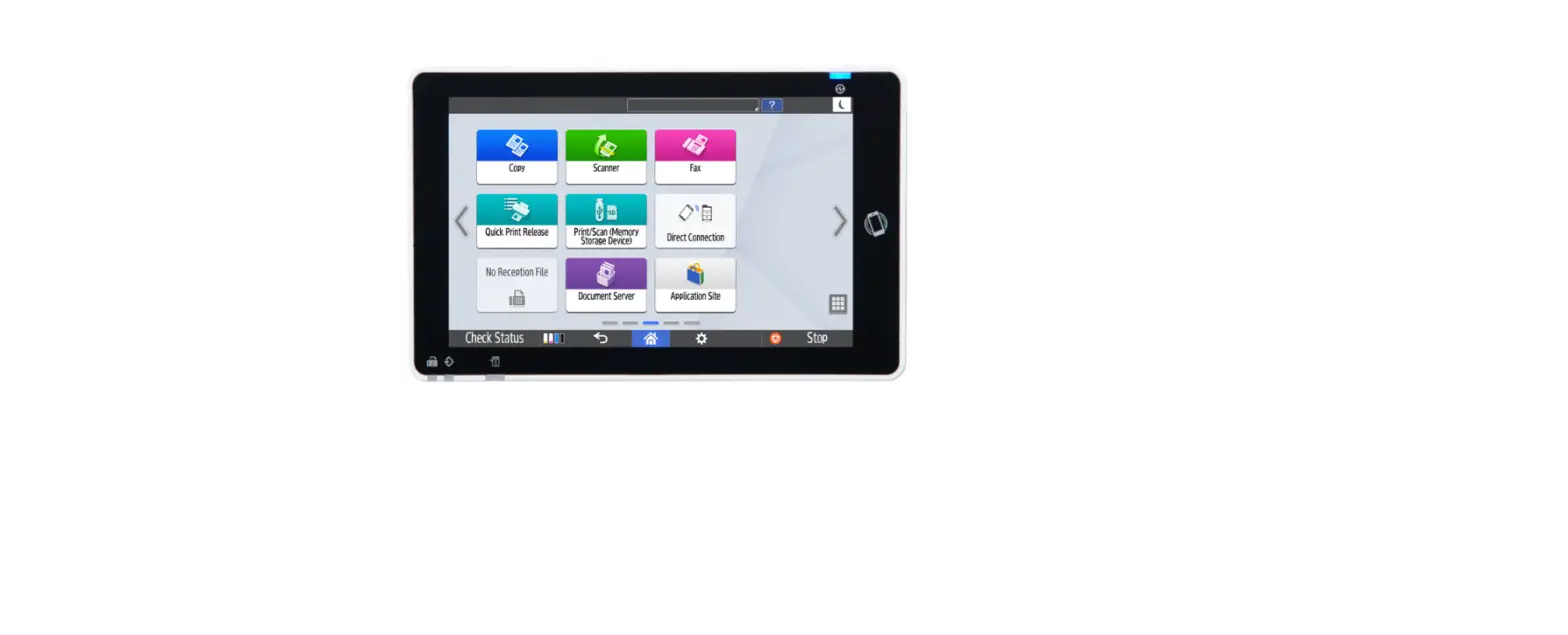 Ricoh C2500 Messages On The Control Panel User Manual