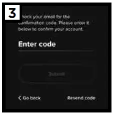 Enter confirmation code