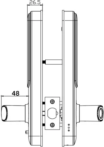 H3A - Lock structure 3